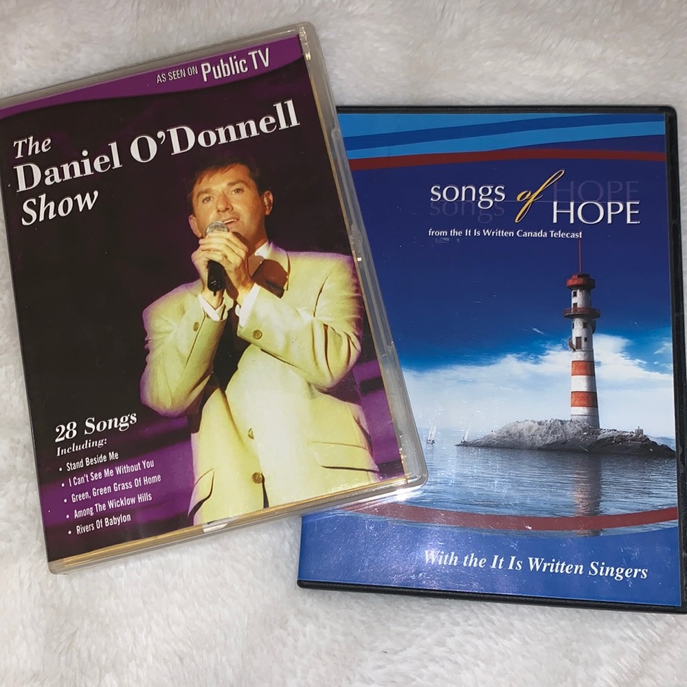 Spiritual music DVDs. Faith